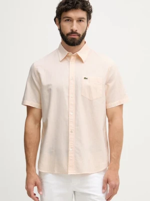 Lacoste koszula oxford męska bawełniana