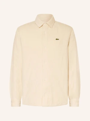 Lacoste Koszula Wierzchnia Ze Sztruksu weiss