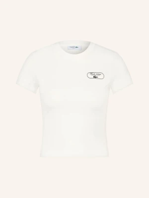 Lacoste Koszulka Funkcyjna weiss BIAŁY