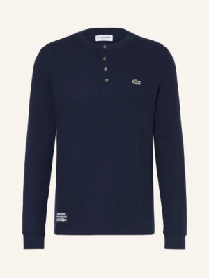 Lacoste Koszulka Henley blau