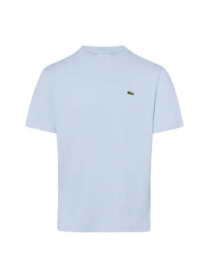 Lacoste Koszulka męska Mężczyźni Bawełna niebieski,