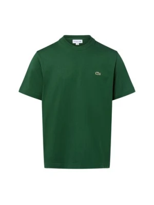 Lacoste Koszulka męska Mężczyźni Bawełna zielony jednolity,