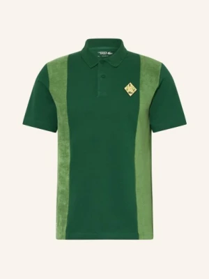 Lacoste Koszulka Polo Relaxed Fit Z Mieszanki Materiałów gruen
