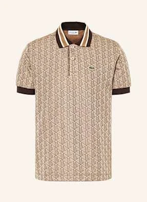 Lacoste Koszulka Polo Z Dżerseju beige