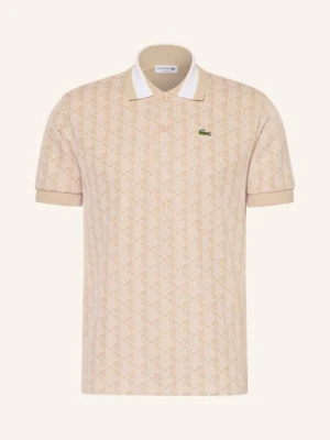 Lacoste Koszulka Polo Z Dżerseju beige