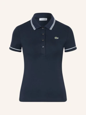 Lacoste Koszulka Polo Z Dżerseju blau