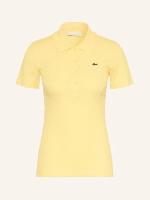 Lacoste Koszulka Polo Z Dżerseju gelb