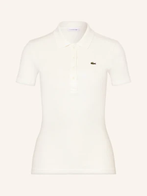Lacoste Koszulka Polo Z Dżerseju weiss