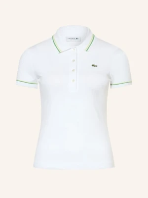 Lacoste Koszulka Polo Z Dżerseju weiss