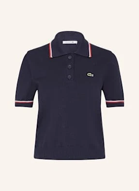 Lacoste Koszulka Polo Z Dzianiny blau