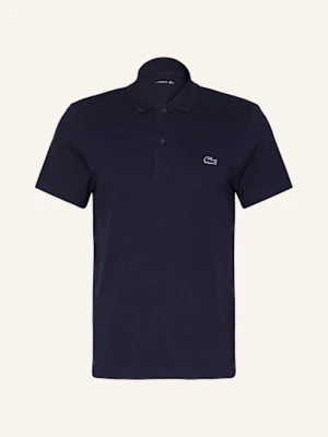 Lacoste Koszulka Polo Z Dzianiny Regular Fit blau GRANATOWY