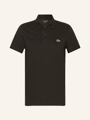 Lacoste Koszulka Polo Z Dzianiny Regular Fit braun