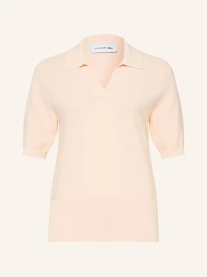 Lacoste Koszulka Polo Z Dzianiny rosa ŁOSOSIOWY