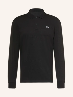 Lacoste Koszulka Polo Z Dzianiny schwarz CZARNY