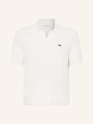 Lacoste Koszulka Polo Z Frotte weiss