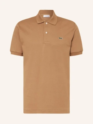Lacoste Koszulka Polo Z Piki Classic Fit braun BRĄZOWY