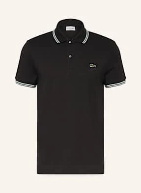 Lacoste Koszulka Polo Z Piki Regular Fit schwarz