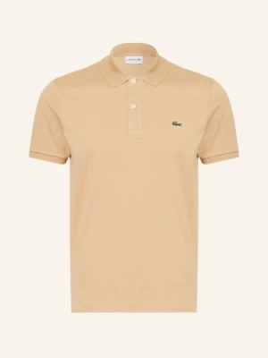 Lacoste Koszulka Polo Z Piki Slim Fit beige