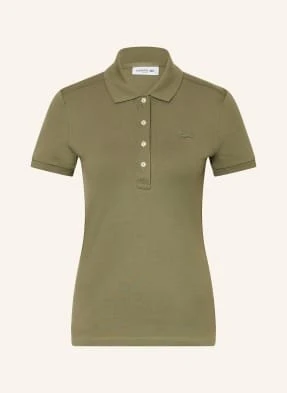 Lacoste Koszulka Polo Z Piki Slim Fit gruen