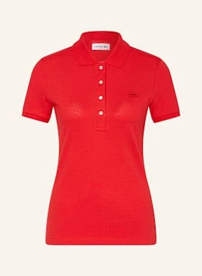 Lacoste Koszulka Polo Z Piki Slim Fit rot