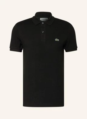 Lacoste Koszulka Polo Z Piki Slim Fit schwarz