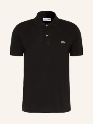 Lacoste Koszulka Polo Z Piki Slim Fit schwarz