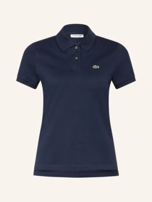 Lacoste Koszulka Polo Z Pikowanym Wzorem blau