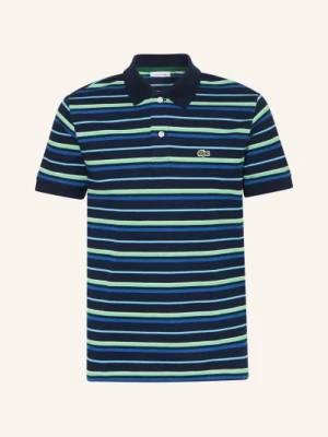 Lacoste Koszulka Polo Z Pikowanym Wzorem blau