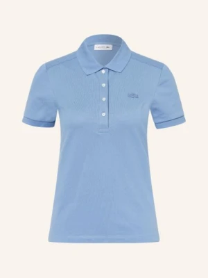 Lacoste Koszulka Polo Z Pikowanym Wzorem blau