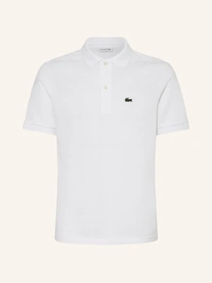 Lacoste Koszulka Polo Z Pikowanym Wzorem weiss