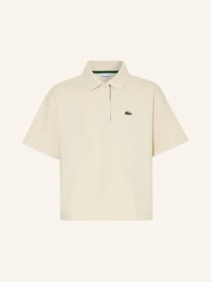 Lacoste Koszulka Polo Z Pikowanym Wzorem weiss
