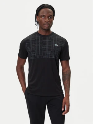 Lacoste Koszulka techniczna TH4782 Czarny Regular Fit