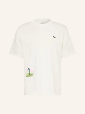 Lacoste Koszulka weiss BIAŁY