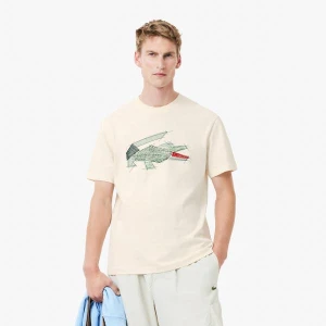 Zdjęcie produktu Lacoste koszulka z bawełnianego dżerseju o klasycznym kroju