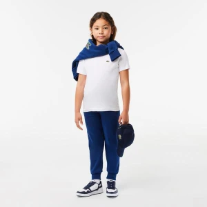 Lacoste Koszulka z gładkiego bawełnianego dżerseju