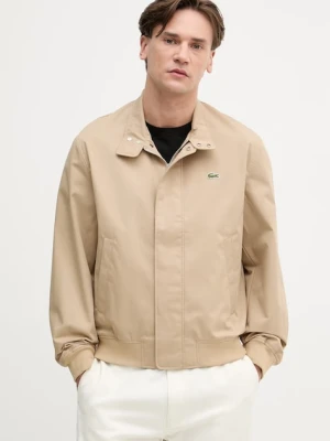 Lacoste kurtka przejściowa męska z bawełną