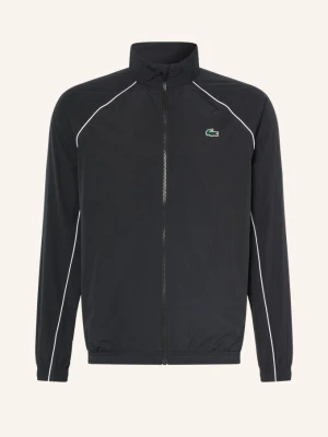 Lacoste Kurtka Dresowa schwarz czarny