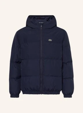 Lacoste Kurtka Pikowana blau