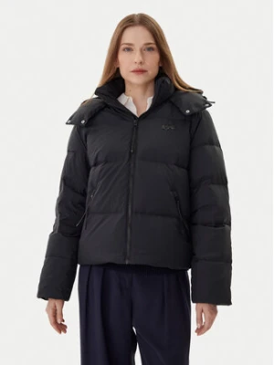 Lacoste Kurtka puchowa BF3262 Czarny Relaxed Fit