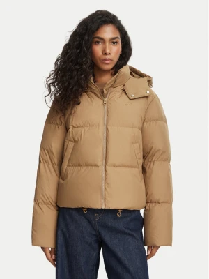 Lacoste Kurtka puchowa BF8434 Brązowy Regular Fit