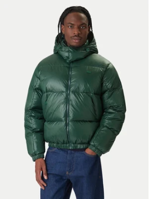 Lacoste Kurtka puchowa BH5096 Zielony Regular Fit