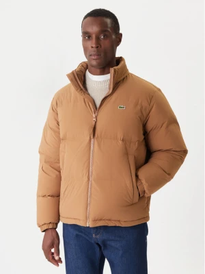Lacoste Kurtka puchowa BH5154 Brązowy Regular Fit