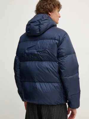 Lacoste kurtka puchowa męska kolor granatowy zimowa BH2905
