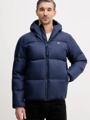 Lacoste kurtka puchowa męska kolor granatowy zimowa BH2905