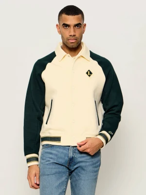 Lacoste Kurtka Varsity | Classic fit beżowy