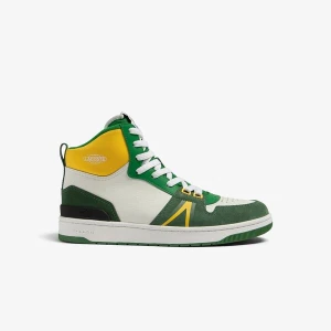 Lacoste L001 Mid Erkek Beyaz Sneaker