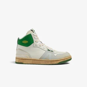 Lacoste L001 Mid Erkek Beyaz Sneaker