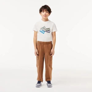 Lacoste Lightweight Gabardine Cargo Pants