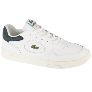 Lacoste Lineset 223 746SMA00451R543, Męskie, Białe, buty sneakers, skóra licowa, rozmiar: 40
