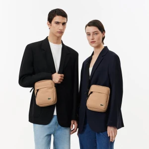 Lacoste listonoszka unisex z zamkiem błyskawicznym